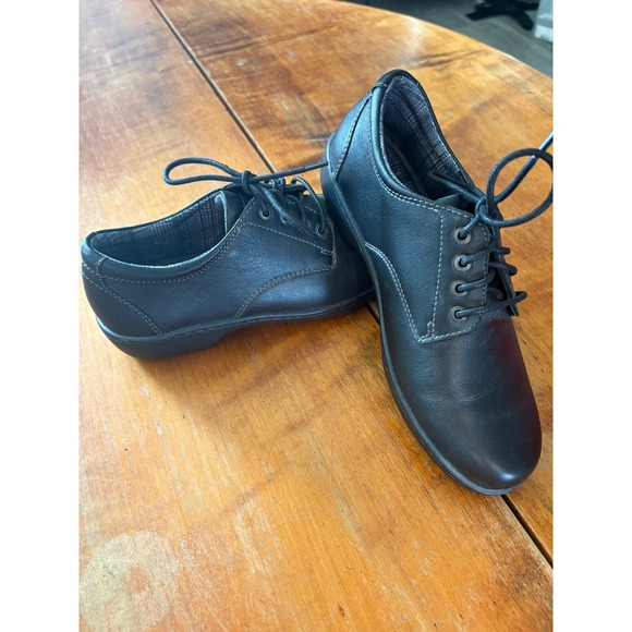 Eastland Shoes - Eastland Oxford Womens 8.5 Shoes Black Lace Up Memory Foam Comfort Low Heel